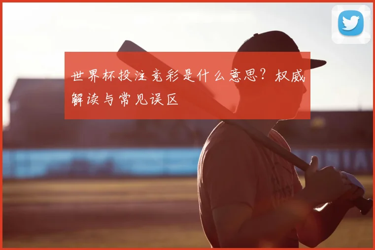 世界杯投注竞彩是什么意思?权威解读与常见误区