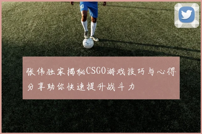 张伟独家揭秘CSGO游戏技巧与心得分享助你快速提升战斗力